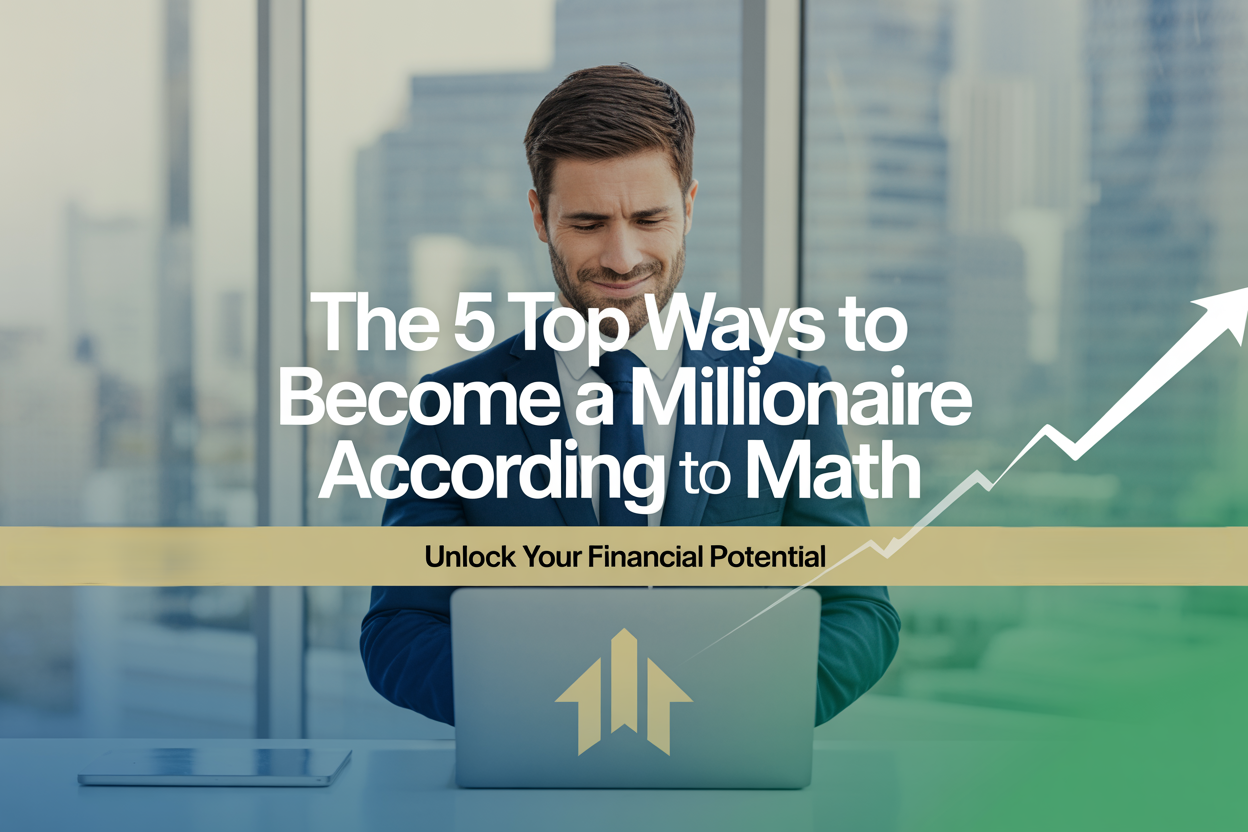 The 5 best ways to become a millionaire according to mathematics ...